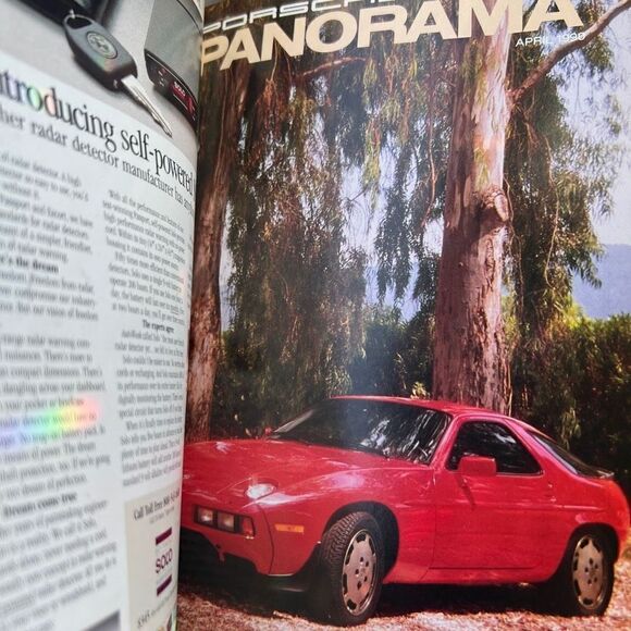 Porsche Panoramic Hardcover Bounded Magazines Vintage 1990 JAN-JUNE  PCA - Picture 6 of 11